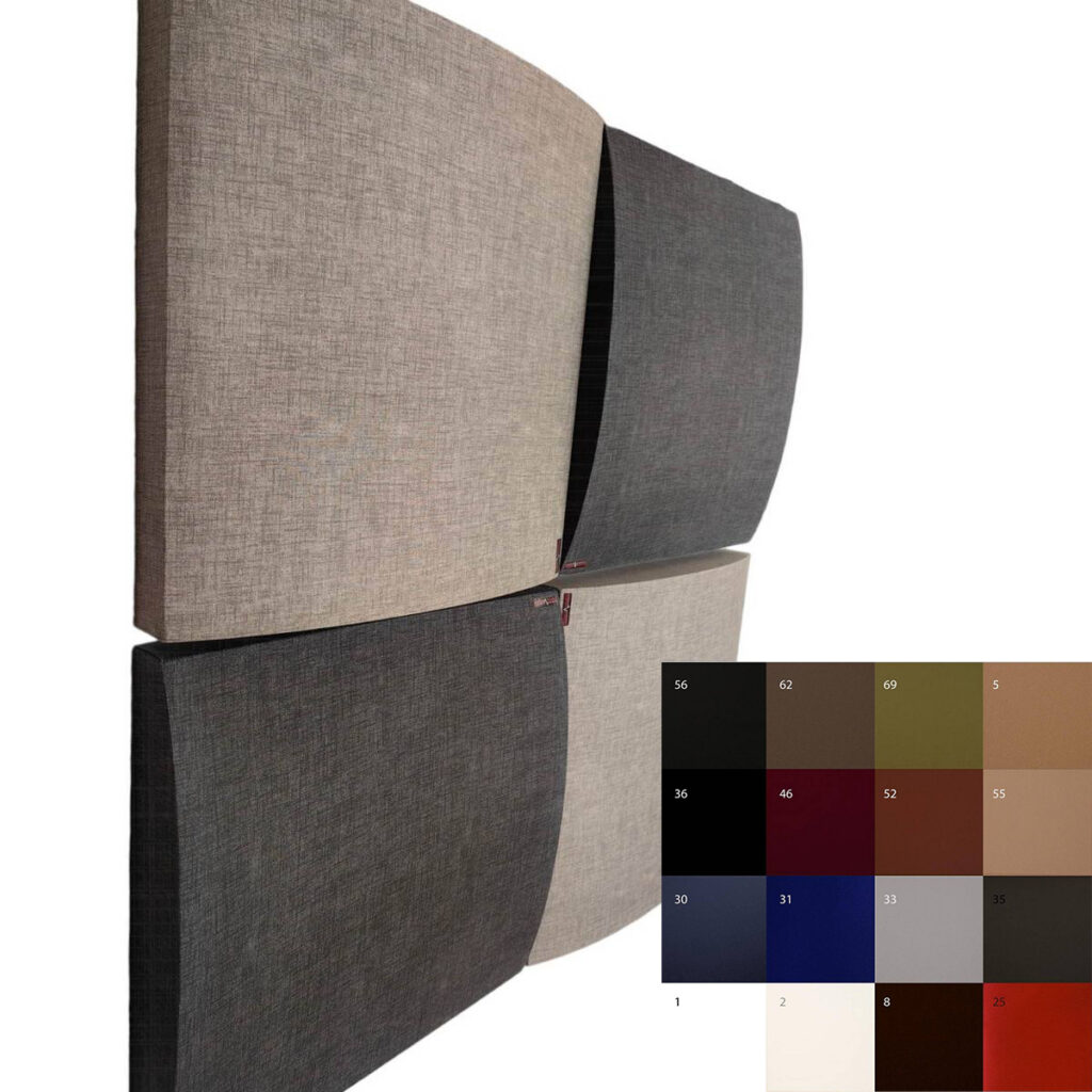 3D akoestisch plafond - in verschillende kleuren en maten