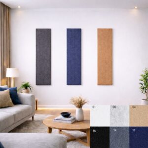 Bilnora Extra Dichte geluiddempende panelen wand - 120x30x1,2cm