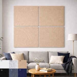 Bilnora Extra Dichte geluiddempende panelen wand