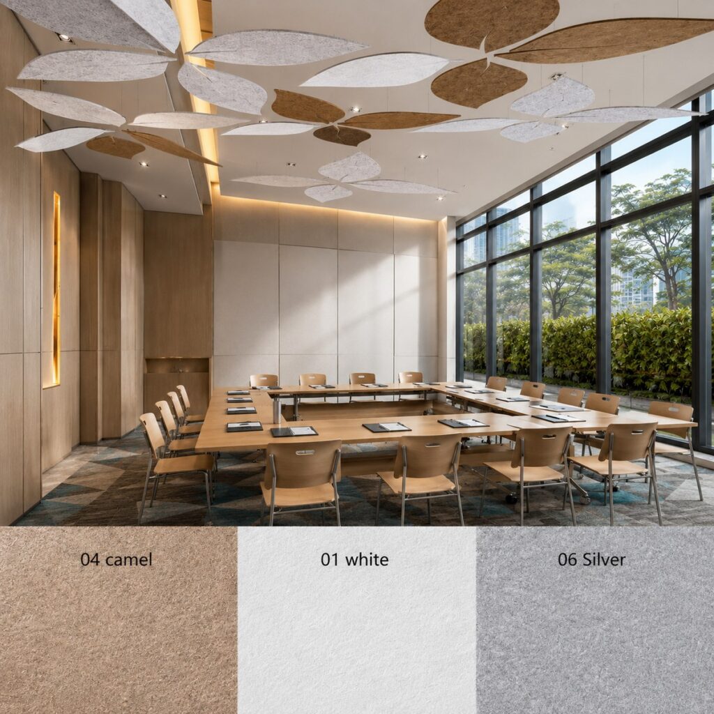 Bilnora bladplafondpaneel, extra dicht, 1400 × 700 × 12 mm – afbeelding dient alleen ter illustratie.