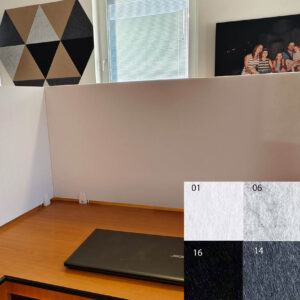 Bilnora verplaatsbare scheidingswanden kantoor – 60x60x1,2 cm formaat
