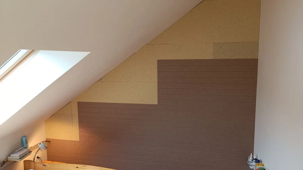 Combinatie van Elitexa extra dicht schuim en Bilnora vilten panelen