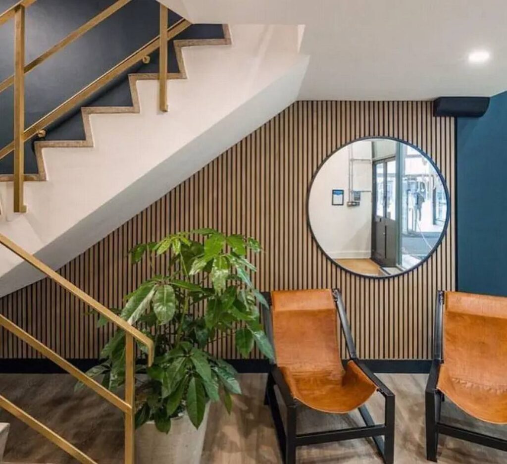 Elegante ideeën voor akoestische panelen voor de hal