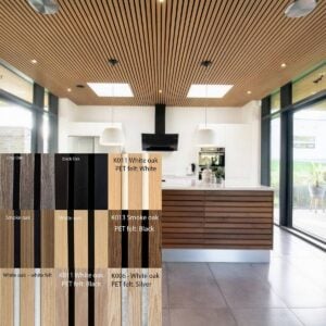 FREJA Akoestische plafondpanelen 240x60x2,2cm. We kunnen het ook op maat maken