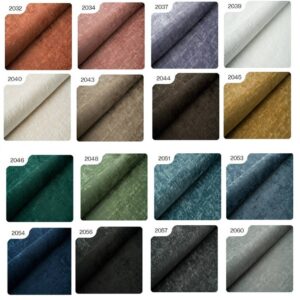 Miu kamerschermgordijnen in verschillende kleuren – Deze afbeelding is een illustratie. Miu kamerschermgordijnen in verschillende kleuren - Deze afbeelding is een illustratie.