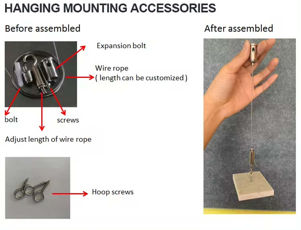 Plafondplaat met haak