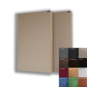 Premium geluidsisolatie panelen dubbel lederen membraan