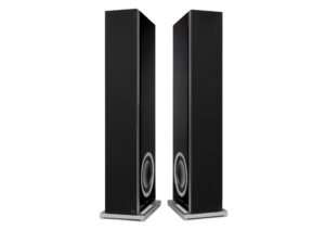 Zwarte speakers D15