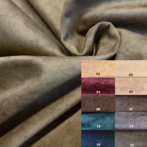 Ditto Velvet akoestisch doek – opgerold stofdetail