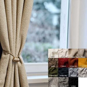 Jaguar geluidswerend gordijn kleur 5 beige – vooraanzicht